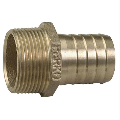 Perko 2-1-2" Pipe To Hose Adapter Straight Bronze MADE IN THE USA