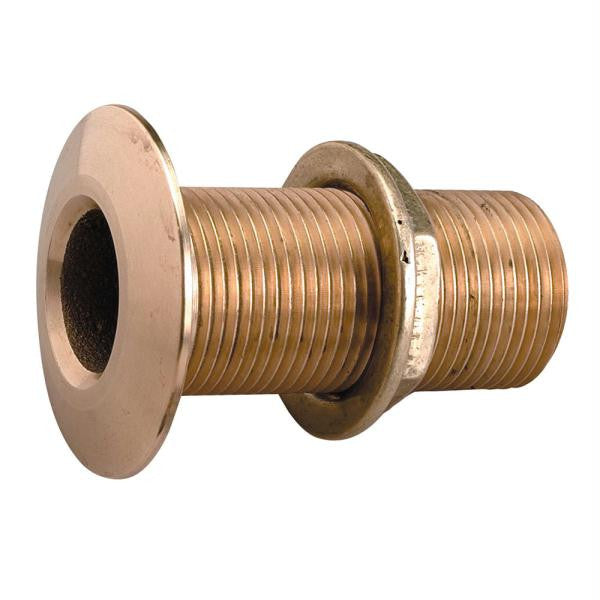 Perko 3-8" Thru-Hull Fitting w-Pipe Thread Bronze MADE IN THE USA