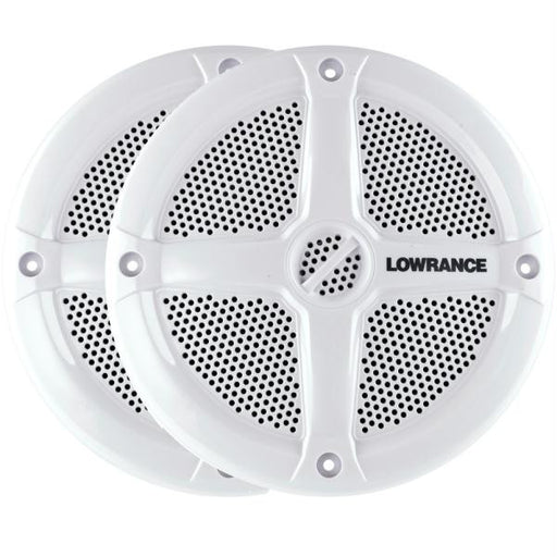 Lowrance 6.5" 200W Speakers f- SonicHub - (Pair) White