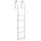 Dock Edge Fixed 5 Step Ladder Bight White Galvalume