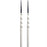 Lee's 16.5' Bright Silver Black Spike Telescopic Poles f-Sidewinder