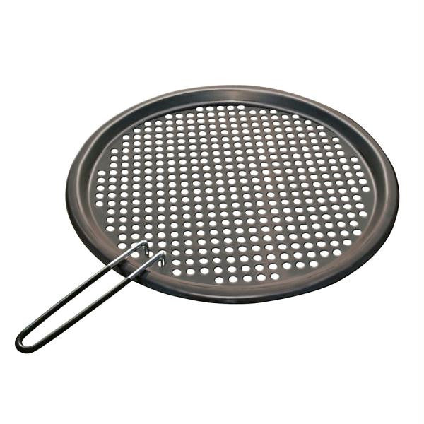 Magma Fish & Veggie Grill Tray S.S. w-Non-Stick - 13-3-4" Round