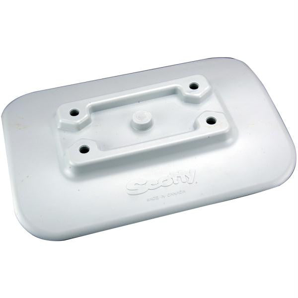 Scotty 341-GR Glue-On Mount Pad f-Inflatable Boats - Gray