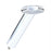 Lee's 30 Degree SS Flush Mount Swivel Base Rod Holder - 2" x 9" - Medium