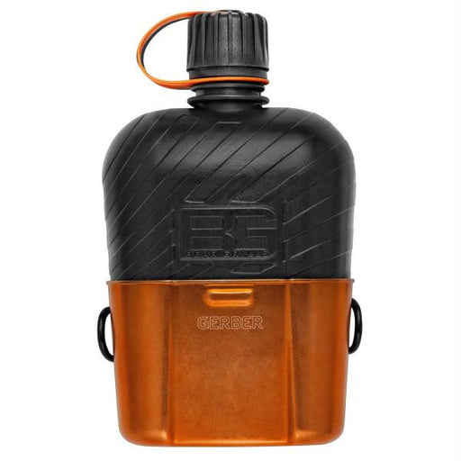 Gerber Bear Grylls Canteen Water Bottle w-Cooking Cup