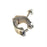 Ganz Eco-Energy 1-¼" Split Jaw Style SS Mounting Bracket