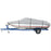 Dallas Manufacturing Co. 600 Denier Grey Universal Boat Cover - Model E - Fits 20'-22' - Beam Width to 100"