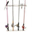 TACO Deluxe 4-Rod Pontoon Boat Tackle Rack - White