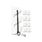 TACO 2-Rod Poly Bungee Rod Holder Rack - White