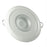 Lumitec Mirage Flush Mount Interior Down Light - Dimmable White & Red - Glass Fixture-White Bezel - 3.25" Diameter