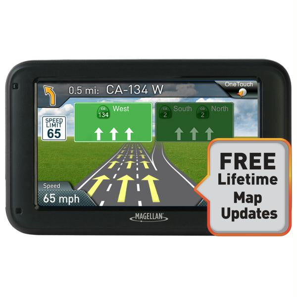 Magellan RoadMate 2220-LM 4.3" Touchscreen w-Lifetime Maps