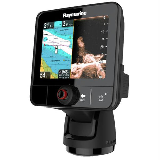 Raymarine Dragonfly 5.7" GPS-Fishfinder Combo w-Transom Mount - No Charts