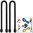 Nite Ize Gear Tie 12" - Black 2 Pack