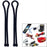 Nite Ize Gear Tie 18" - Black 2 Pack