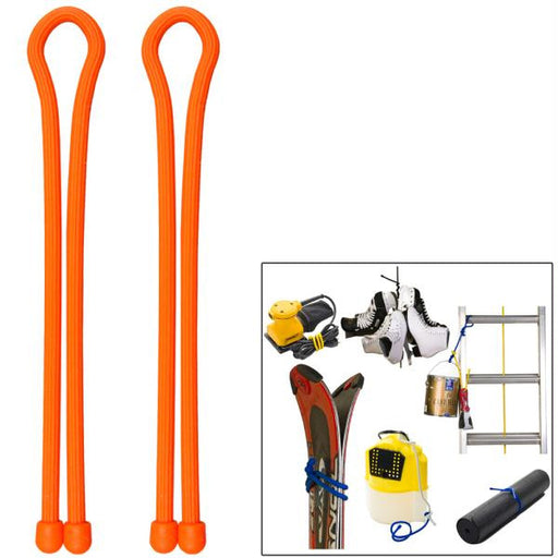 Nite Ize Gear Tie 24" - Bright Orange 2 Pack