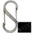 Nite Ize S-Biner Stainless Steel Size #1 - Silver