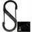 Nite Ize S-Biner Stainless Steel Size #2 - Black