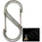 Nite Ize S-Biner Stainless Steel Size #2 - Silver