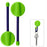 Nite Ize GearTie 2" Mountable Hanging Twist Tie - Lime-Purple