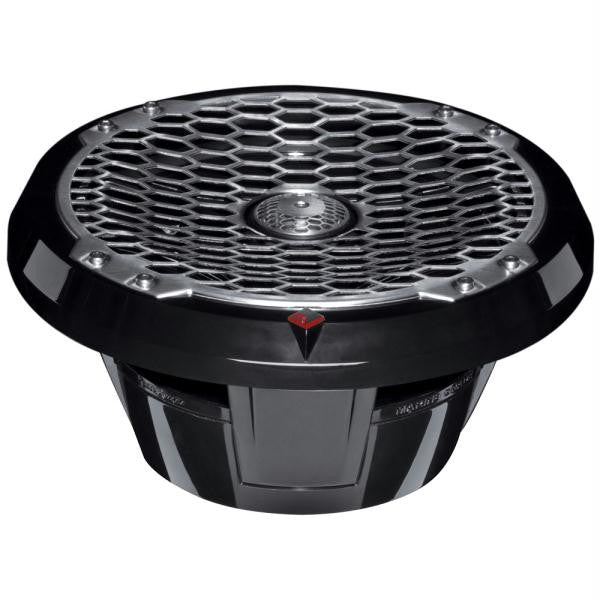 Rockford Fosgate 8" Full-Range Coax-Component Speaker - 100W RMS-200W Max - (Pair) Stainless-Black