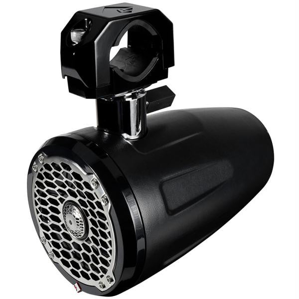 Rockford Fosgate 6.5" Wakeboard Tower Speaker - 75W RMS-150W Max - (Pair) Stainless-Black