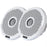 FUSION 4" Round 2-Way IPX65 Marine Speaker - 120W - (Pair) White