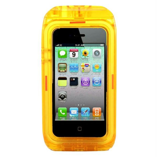 Aryca Aricase Wave 2 - Waterproof Case f-iPhone 4 iPhone 4S - Orange
