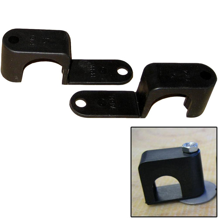 Weld Mount Single Poly Clamp f-1-4" x 20 Studs - 1" OD - Requires 1.75" Stud - Qty. 25