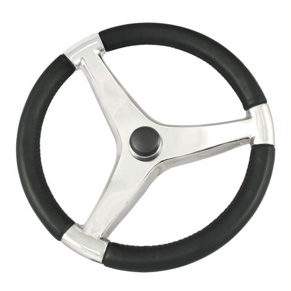 Ongaro Evo Pro 316 Cast Stainless Steel Steering Wheel - 15.5" Diameter