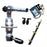TACO Grand Slam 280 Package w-15' Black-Gold Poles, Premium Rigging Kit & Line Caddy
