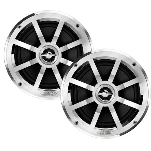JENSEN MSX60CP 6.5" Coaxial Speakers - Silver-Black - Pair