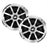 JENSEN MSX60CP 6.5" Coaxial Speakers - Silver-Black - Pair