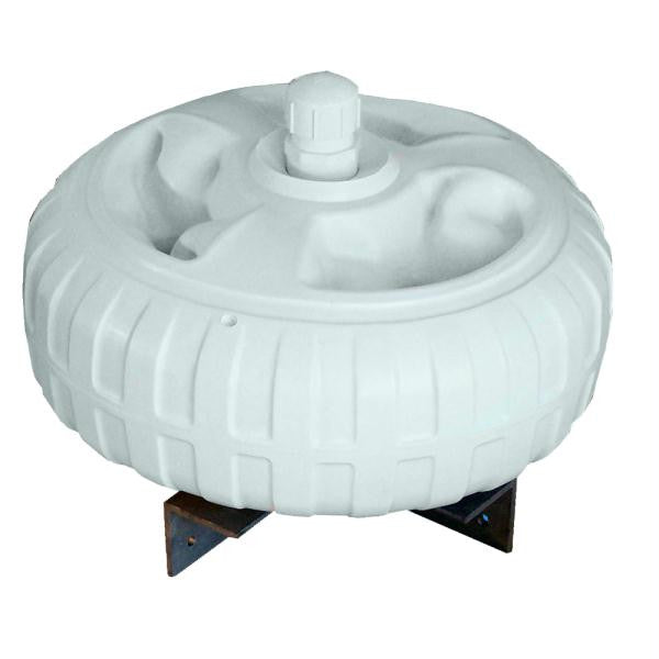 Dock Edge Inflatable Dock Wheel - 18" - White