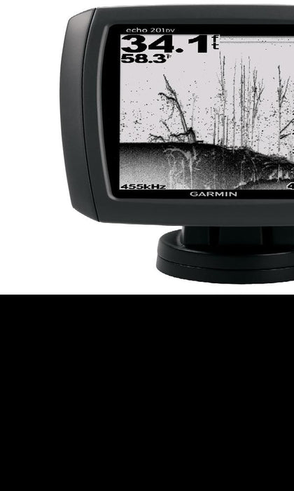 Garmin echo&trade; 201dv Fishfinder w-4-Pin All-in-One 77-200 kHz HD-ID-DownVü Transducer