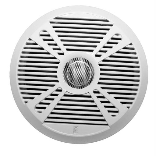 PolyPlanar MA7065 6.5" 2-Way Marine Speaker w-2 Grills - White & Graphite