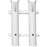 TACO 2-Rod Poly Rod Rack - White