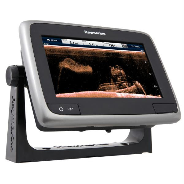 Raymarine a78 Wi-Fi 7" MFD w-CHIRP DownVision™, ClearPulse™ & CPT-100 - Lighthouse Navigation Charts