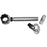 Rupp Threaded Antenna Support w-6" Pipe Mount, Oval 4-Way Base & 1.5" Collar