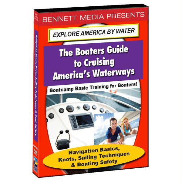 Bennett DVD - Boatcamp Basic Training For Boaters! Navigation Basics, Knots, Sailing Techniques & Boating Safety