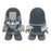 2000 AD Judge Dredd Black White Ver. Titans Figure - PX     