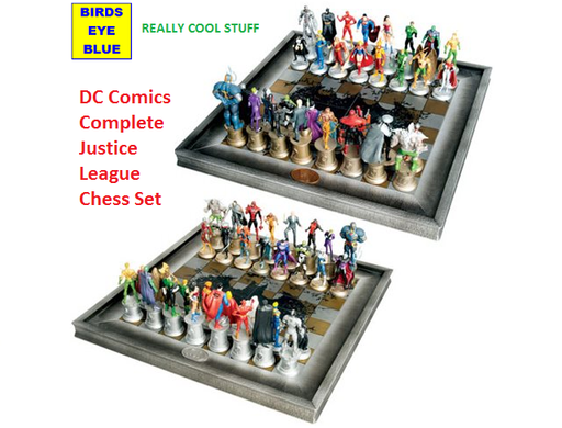 DC Comics Complete Justice League Chess Set