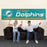 BMD Dolphins Giant 8-Foot X 2-Foot Nylon Banner