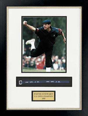 Payne Stewart - Victory Celebration Photo and Bracelet