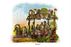Feast - Mardi Gras Parade Float Design 20x30 poster