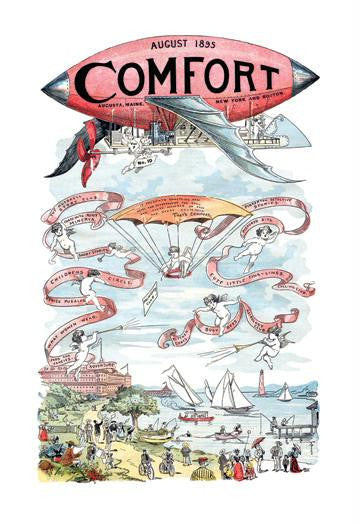 Comfort, August 1895 20x30 poster