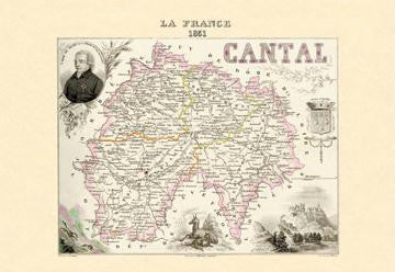 Cantal 20x30 poster