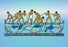 Fishing with a Drag Net 20x30 poster