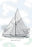 Six-Beam Cutter Sail Plan 20x30 poster