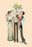 Lady Arranging Flowers 20x30 poster