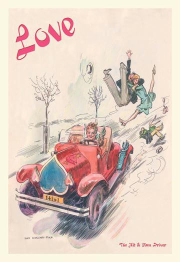 Love's a Wild Ride 20x30 poster